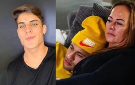 Mãe de Neymar assume namoro com "miúdo" 31 anos mais novo e fez o craque brasileiro quebrar o silêncio