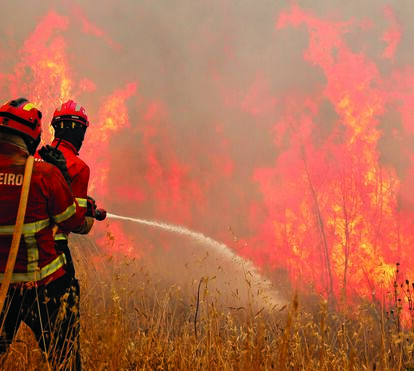 Os bombeiros e a segurança