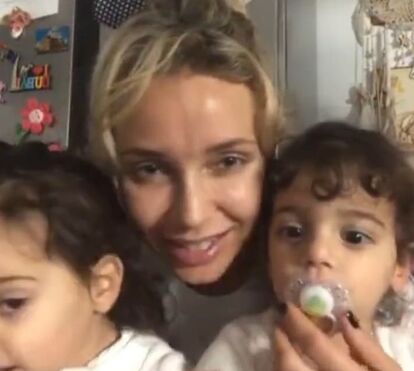 As imagens raras das filhas de Luciana Abreu