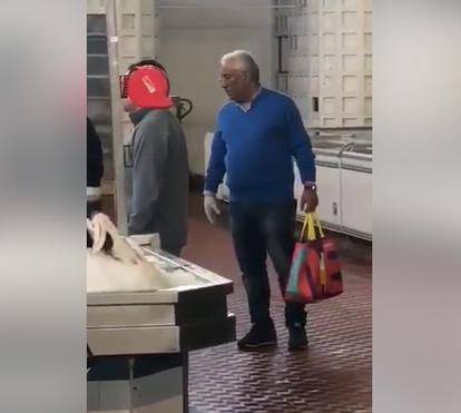 'Tinha saudades de tomar um cafezinho numa esplanada'. António Costa foi a correr ao café após desconfimamento 