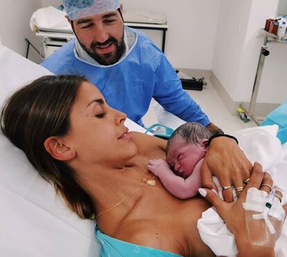 Que amor! Filhas de Carolina Patrocínio encantadas com o irmão recém-nascido