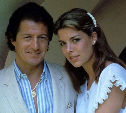 Morreu Philippe Junot, um dos maiores e mais controversos amores da princesa Carolina do Mónaco