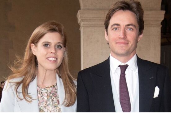 Princesa Beatrice e Edoardo Mapelli Mozzi 