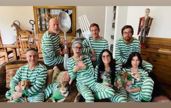 Bruce Willis, Demi Moore, Família