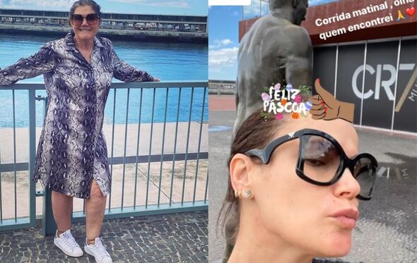 Dolores e Elma Aveiro saem de casa apesar das medidas de emergência nacional
