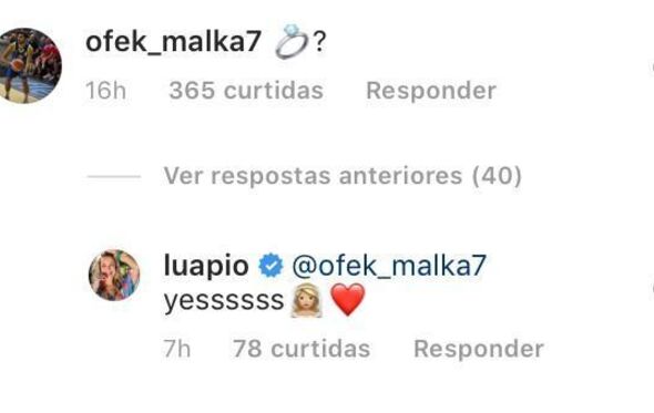  Luana Piovani e Ofek Malka