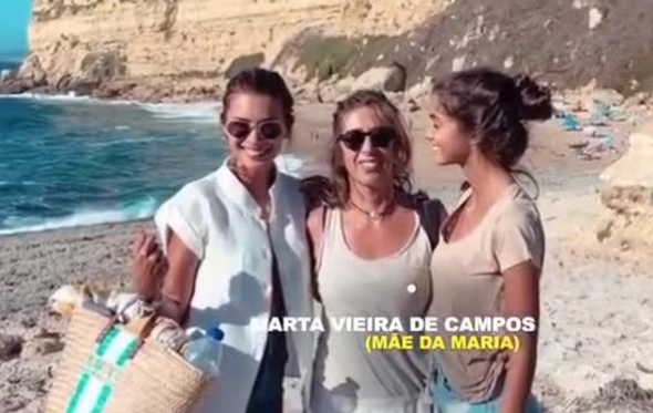 maria cerqueira gomes com a filha e a mãe