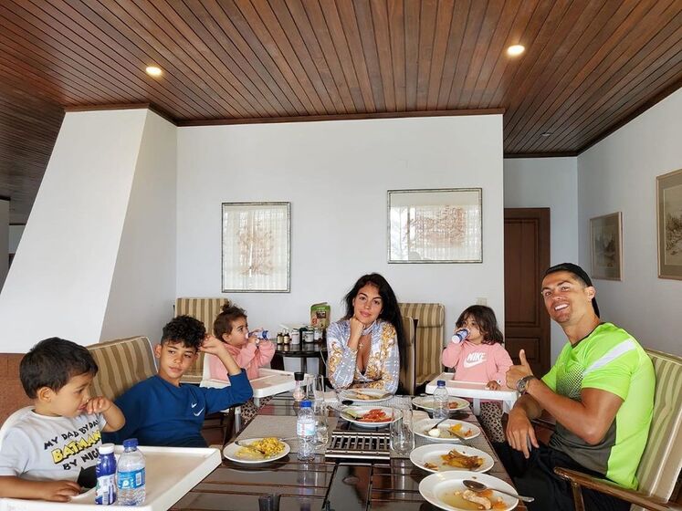 Cristiano Ronaldo em quarentena
