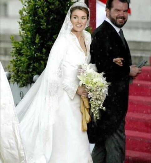 Letizia e o Pai
