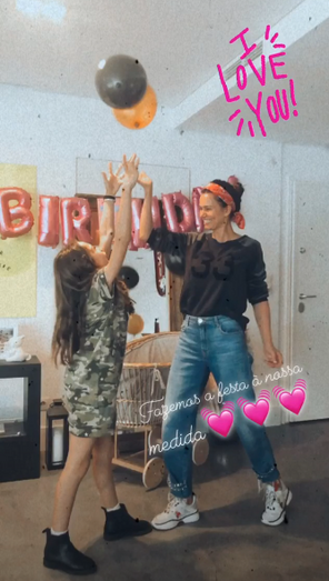 Aniversário da filha de Cláudia Vieira e Pedro Teixeira