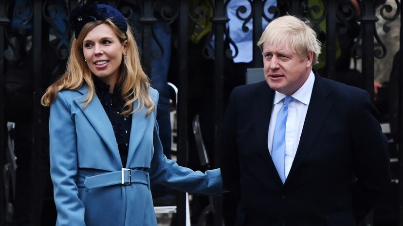 Boris Johnson e Carrie Symonds