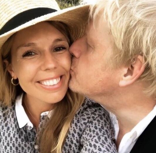 Boris Johnson e Carrie Symonds