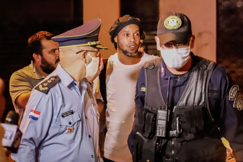 Ronaldinho no Paraguai