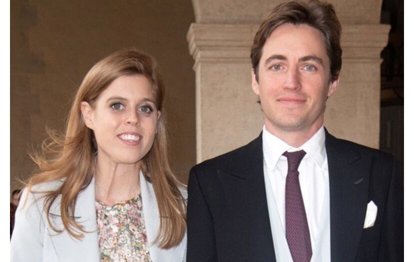 Princesa Beatrice e Edoardo Mapelli Mozzi 