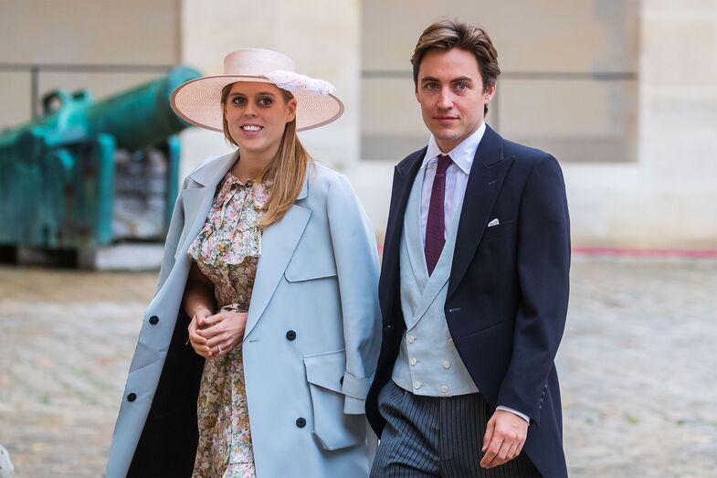 Princesa Beatrice e Edoardo Mapelli Mozzi 