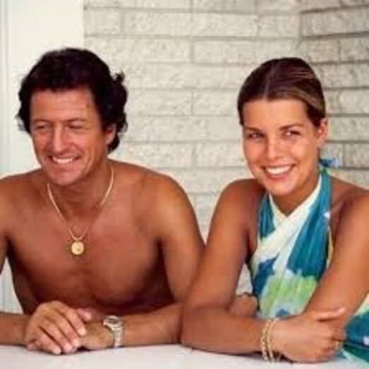 Princesa Carolina e Philippe Junot