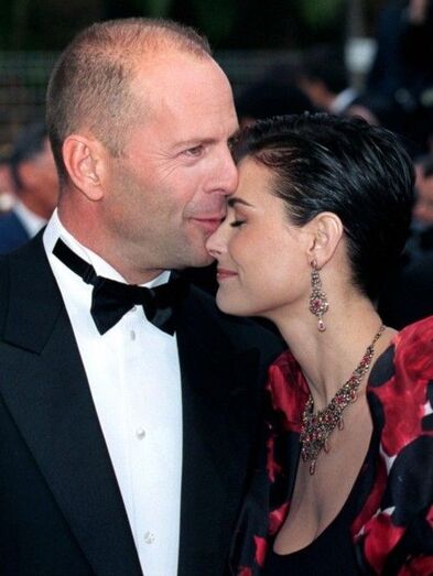 Demi Moore e Bruce Willis