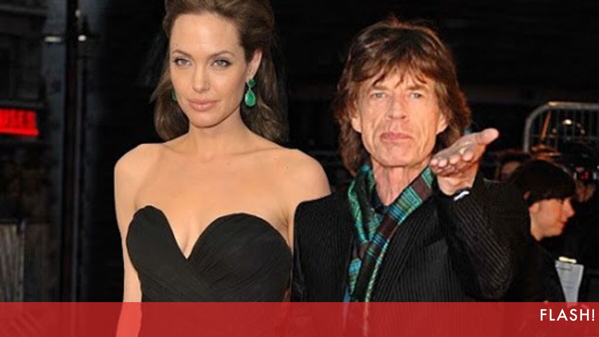 Paixão obsessiva! Mick Jagger andou dois anos atrás de Angelina Jolie
