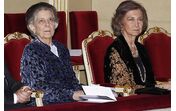 Rainha Sofia e a irmã, princesa Irene da Grécia