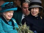 Princesa Ana e rainha Isabel II