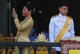 O príncipe herdeiro da Tailândia, Dipangkorn Rasmijoti Sirivibulyarajakumar, filho de Rama X