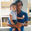 Diogo Valsassina com o pai