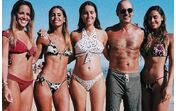 Carolina Patrocínio, as irmãs e o pai