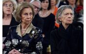 Rainha Sofia e a irmã, princesa Irene da Grécia