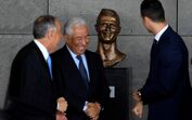 António Costa, Cristiano Ronaldo e Marcelo Rebelo de Sousa 