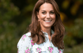 Os vestidos florais são os preferidos de rainhas e princesas