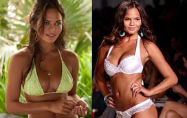 Chrissy Teigen, a supermodelo casada com John Legend retira silicone: "Estou farta delas"