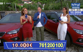 Hélder Reis gozado pelas colegas da RTP1 após rasgar as calças em direto. Veja o vídeo.