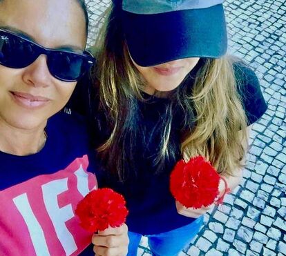 Iva Domingues faz declaração pública à filha que celebra 20 anos: 'Amo-te, tudo'