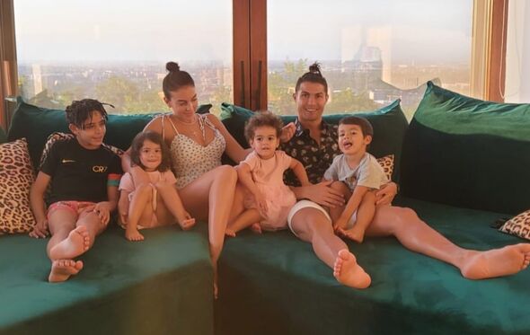 cristiano, georgina, filhos