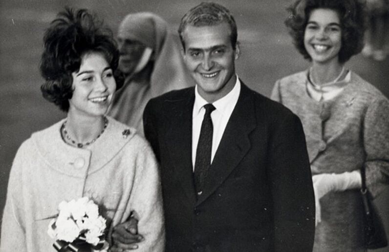 Rainha Sofia e a irmã, princesa Irene da Grécia