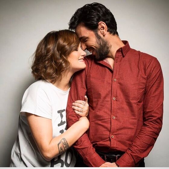 Carolina Deslandes e Diogo Clemente