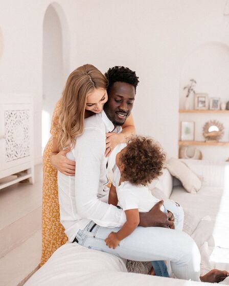 Sanne e Éder Lopes