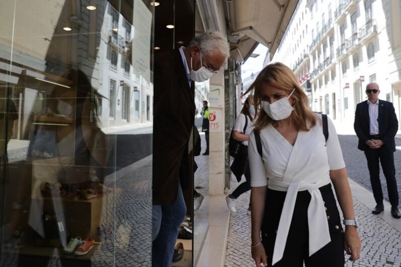 António Costa e Fernanda Tadeu