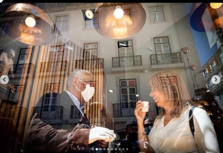 António Costa e Fernanda Tadeu