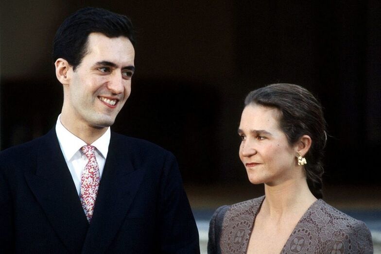 Jaime de Marichalar e infanta Elena