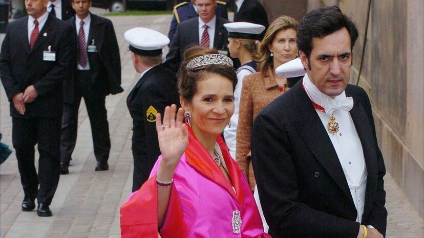 Jaime de Marichalar e infanta Elena