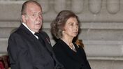 Juan Carlos e rainha Sofia