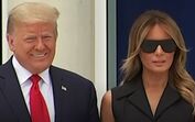 Donald Trump obriga Melania a sorrir durante ato oficial. Vídeo tornou-se viral