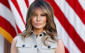 Não perdoa! Melania Trump furiosa com piada sobre paternidade do seu único filho