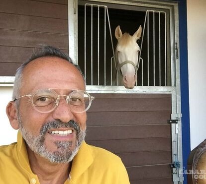 A paixão de Goucha e do marido pelos cavalos