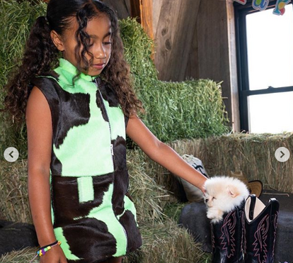 As imagens mais divertidas da festa de anos de North West no deserto