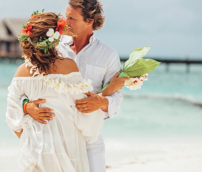 Liliana Campos, Rodrigo Herédia, casamento, Maldivas