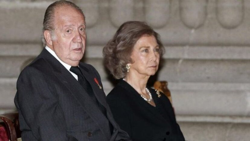 Juan Carlos e rainha Sofia