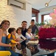 Cristiano Ronaldo e Georgina em casa