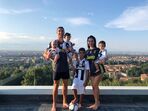 Cristiano Ronaldo e Georgina em casa